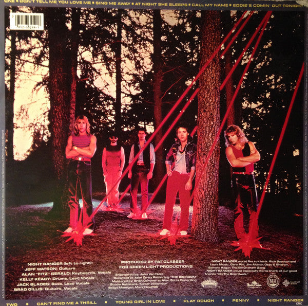 Night Ranger : Dawn Patrol (LP, Album, Club, Car)