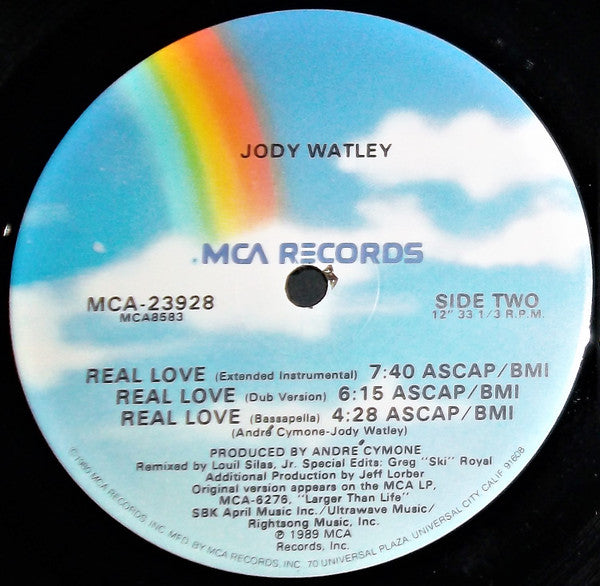 Jody Watley : Real Love (12", Single)