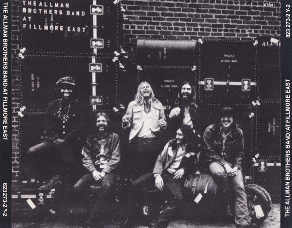 The Allman Brothers Band : The Allman Brothers Band At Fillmore East (2xCD, Album, RE)