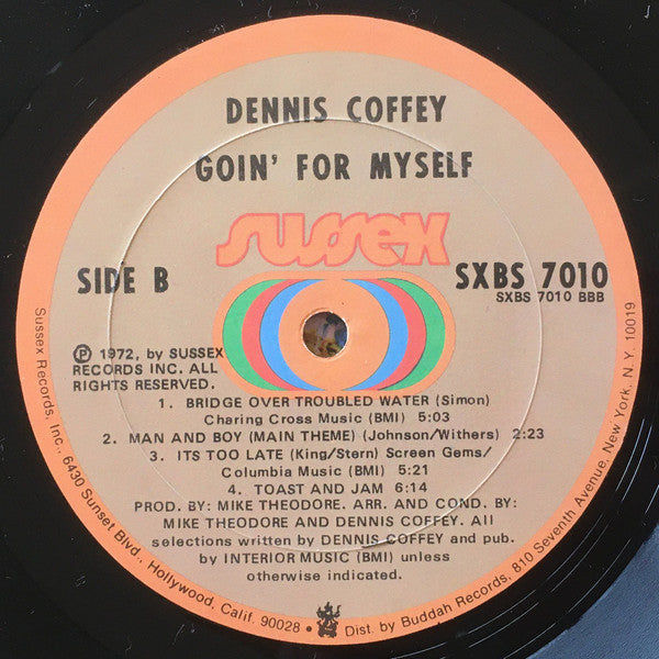 Dennis Coffey : Goin' For Myself (LP, Album, ARP)