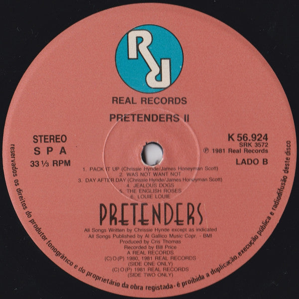 Pretenders* : Pretenders II (LP, Album)