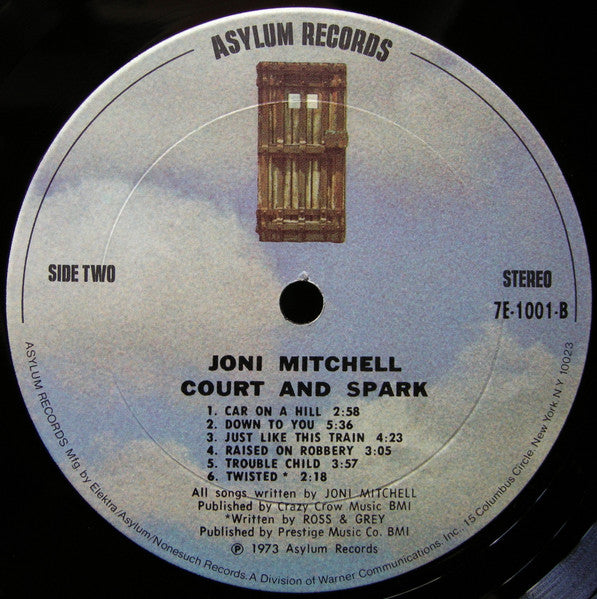 Joni Mitchell : Court And Spark (LP, Album, Ter)