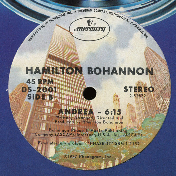Hamilton Bohannon : Bohannon Disco Symphony (12")