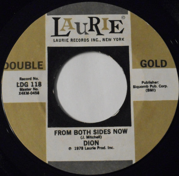 Dion (3) : Abraham, Martin & John / From Both Sides Now (7", Single, RE)