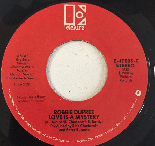 Robbie Dupree : Hot Rod Hearts (7", Single, AR )