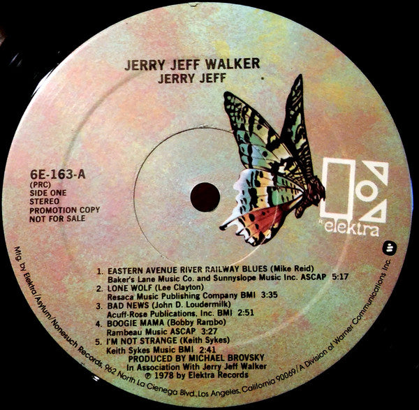 Jerry Jeff Walker : Jerry Jeff (LP, Album)
