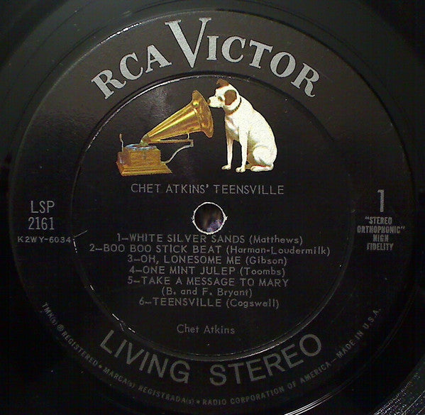 Chet Atkins : Chet Atkins' Teensville (LP, Album, Roc)