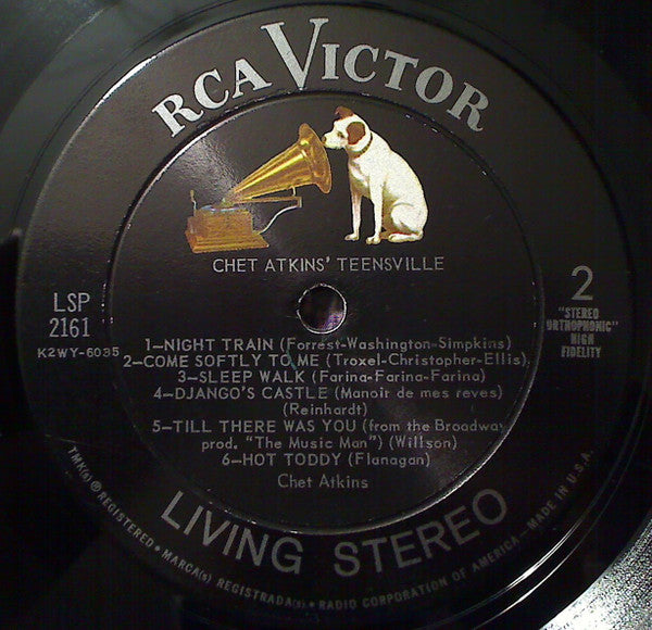 Chet Atkins : Chet Atkins' Teensville (LP, Album, Roc)