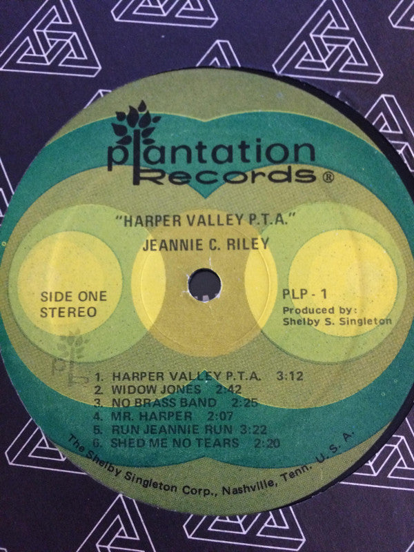 Jeannie C. Riley : Harper Valley P.T.A. (LP, Album)