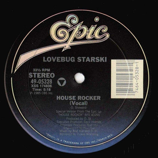 Lovebug Starski : House Rocker (12")