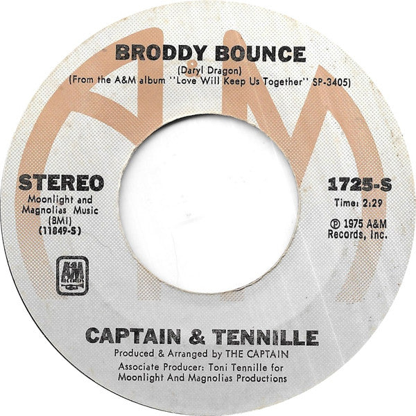 Captain & Tennille* : The Way I Want To Touch You (7", Single, Styrene, Ter)