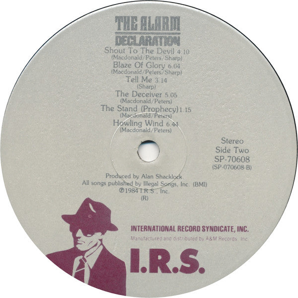 The Alarm : Declaration (LP, Album, Ind)