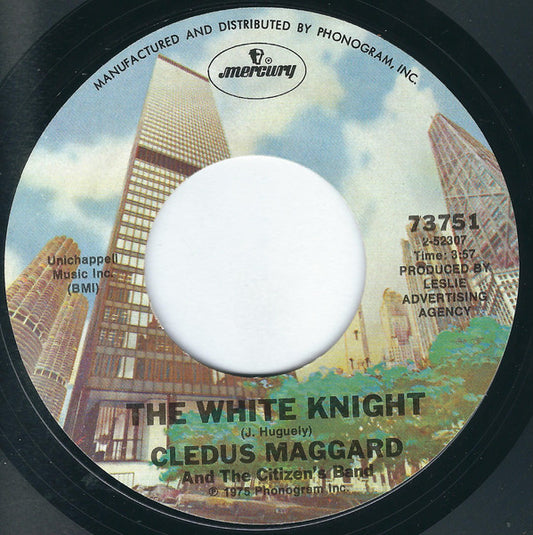 Cledus Maggard And The Citizen's Band* : The White Knight (7", Single, Styrene, Ter)