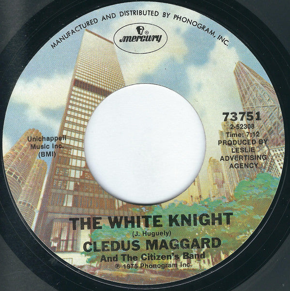 Cledus Maggard And The Citizen's Band* : The White Knight (7", Single, Styrene, Ter)