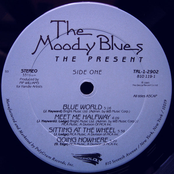 The Moody Blues : The Present (LP, Album, Club, Pit)