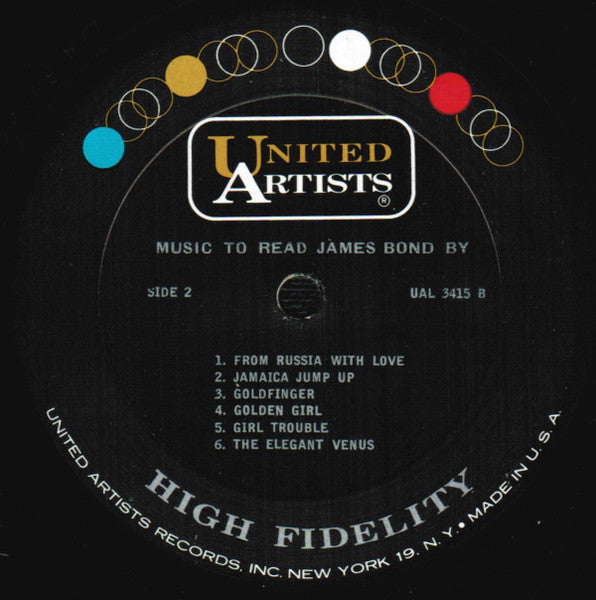 Various : Music To Read James Bond By (LP, Comp, Mono, Pit)