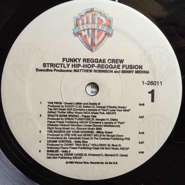 Various : Funky Reggae Crew (Strictly Hip-Hop Reggae Fusion) (LP, Comp)