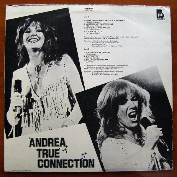 Andrea True Connection : What's Your Name, What's Your Number (LP, Album)