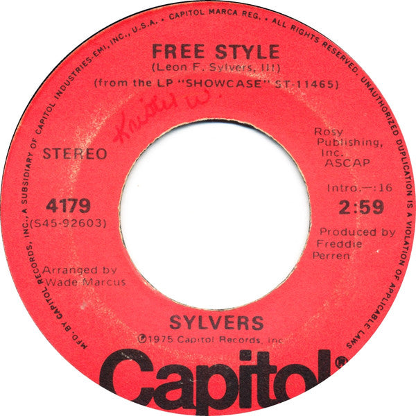 Sylvers* : Boogie Fever (7", Single, Jac)