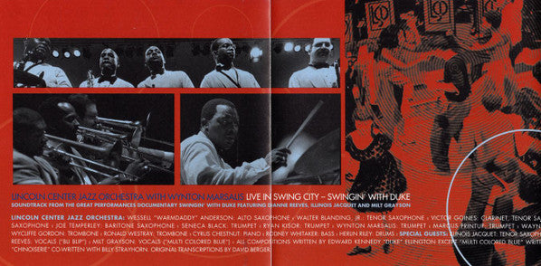 The Lincoln Center Jazz Orchestra With Wynton Marsalis : Live In Swing City, Swingin' With Duke (CD, Album, Club)