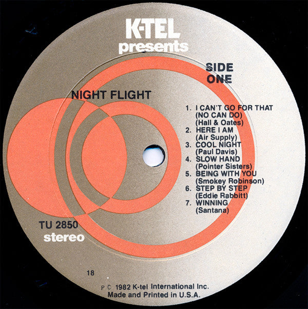 Various : Night Flight (LP, Comp, 18 )