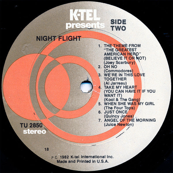 Various : Night Flight (LP, Comp, 18 )