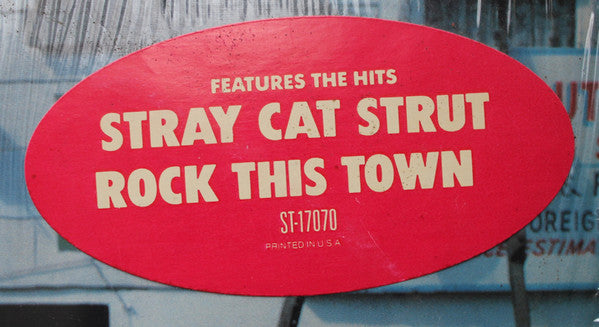 Stray Cats : Built For Speed (LP, Album, Comp, Win)