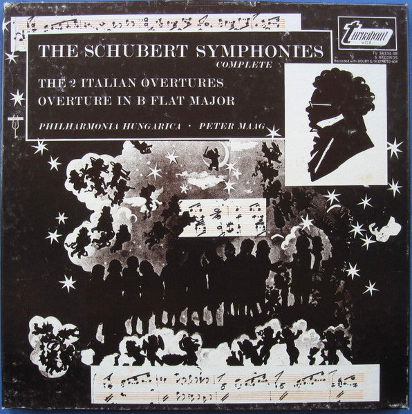 Franz Schubert, Peter Maag, Philharmonia Hungarica : The Schubert Symphonies (Complete) (5xLP, Album, Comp)