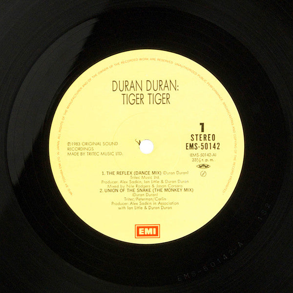 Duran Duran : Tiger! Tiger! (12")