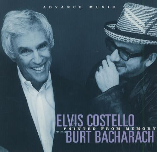 Elvis Costello With Burt Bacharach : Painted From Memory (CD, Album, Promo)