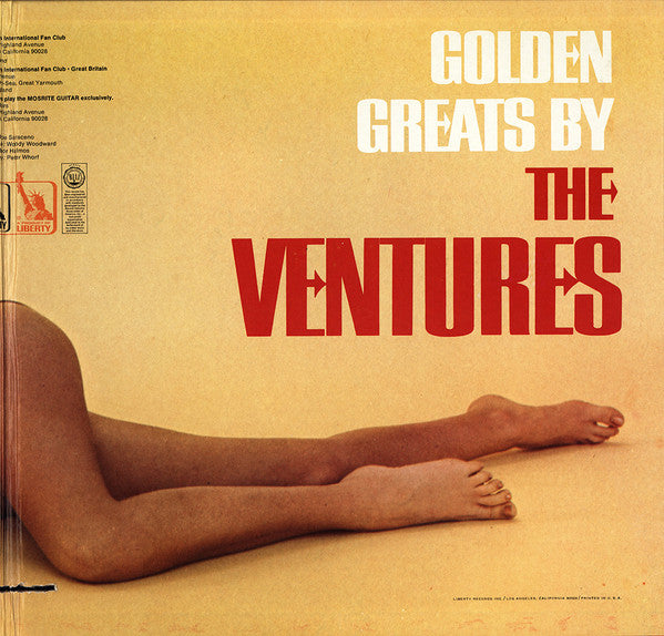 The Ventures : Golden Greats By The Ventures (LP, Comp, Club, RE, Gat)