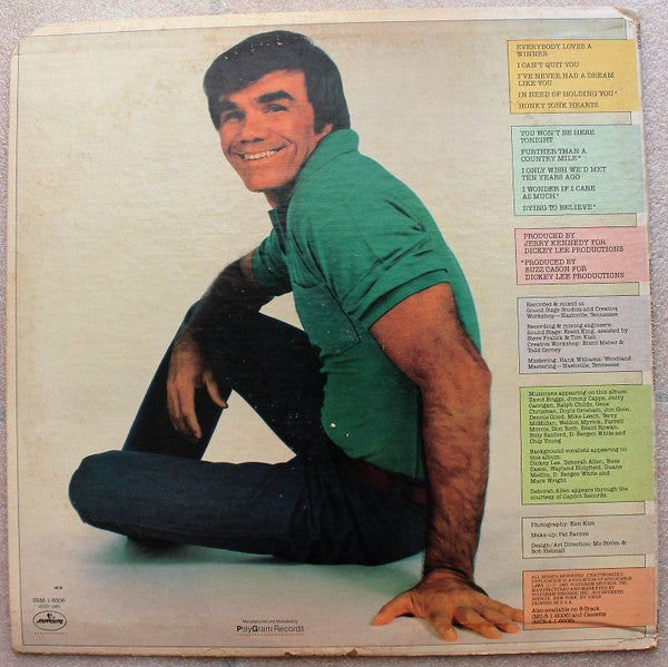 Dickey Lee : Everybody Loves A Winner (LP, Album)