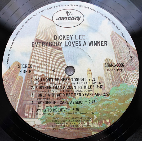 Dickey Lee : Everybody Loves A Winner (LP, Album)