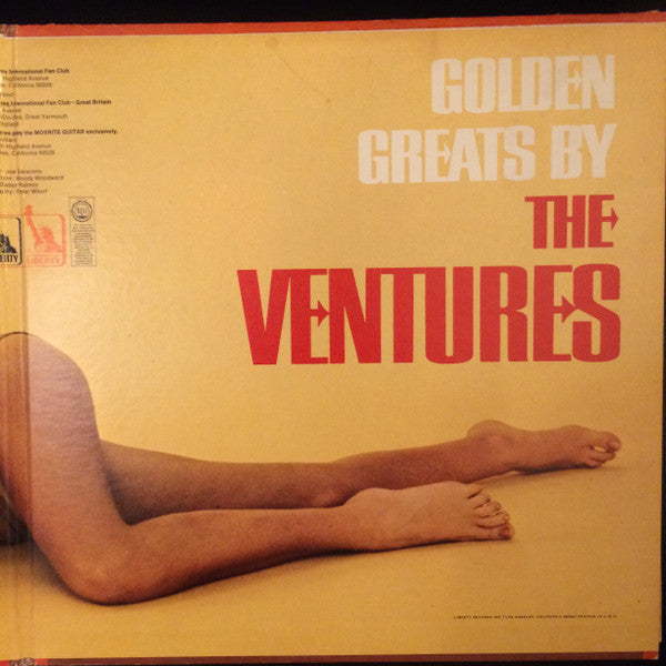 The Ventures : Golden Greats By The Ventures (LP, Comp, Ter)