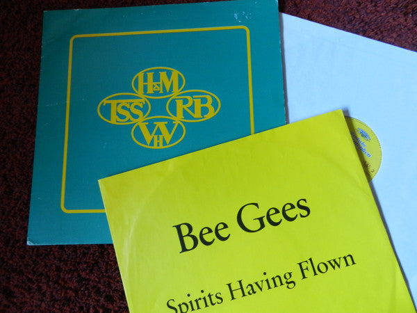 Bee Gees : Spirits Having Flown (LP, Album, Club, RE)