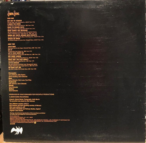 Dave Edmunds : Get It (LP, Album)