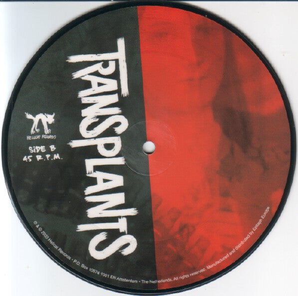 Transplants : DJ, DJ (7", Single, Ltd, Pic)