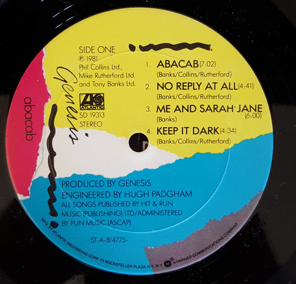 Genesis : Abacab (LP, Album, Club, YRG)