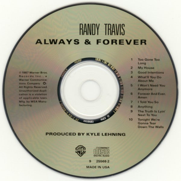 Randy Travis : Always & Forever (CD, Album)