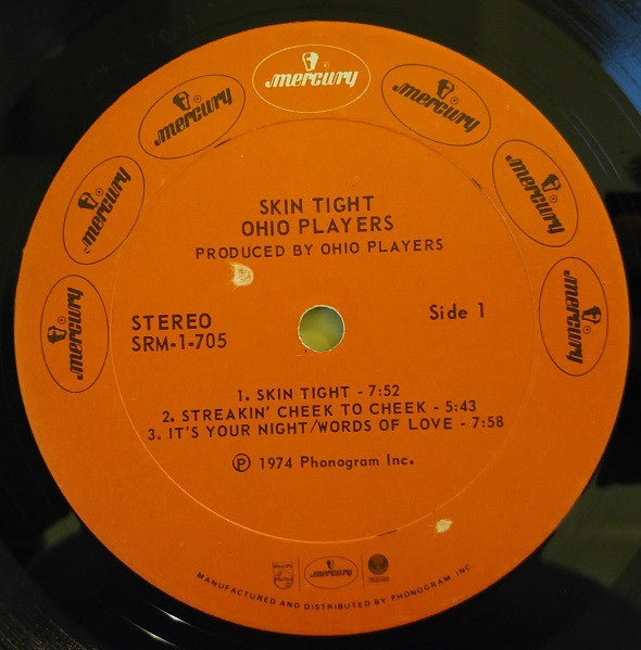 Ohio Players : Skin Tight (LP, Album, Gat)