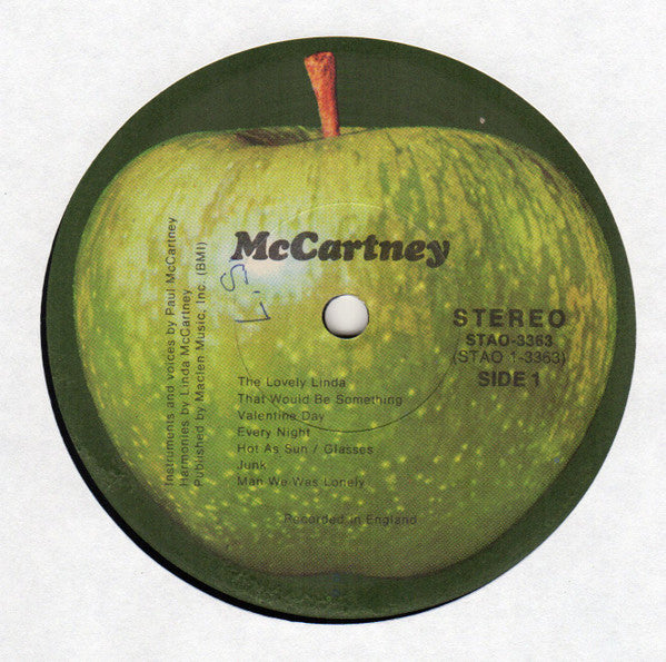 McCartney* : McCartney (LP, Album, RP, Jac)