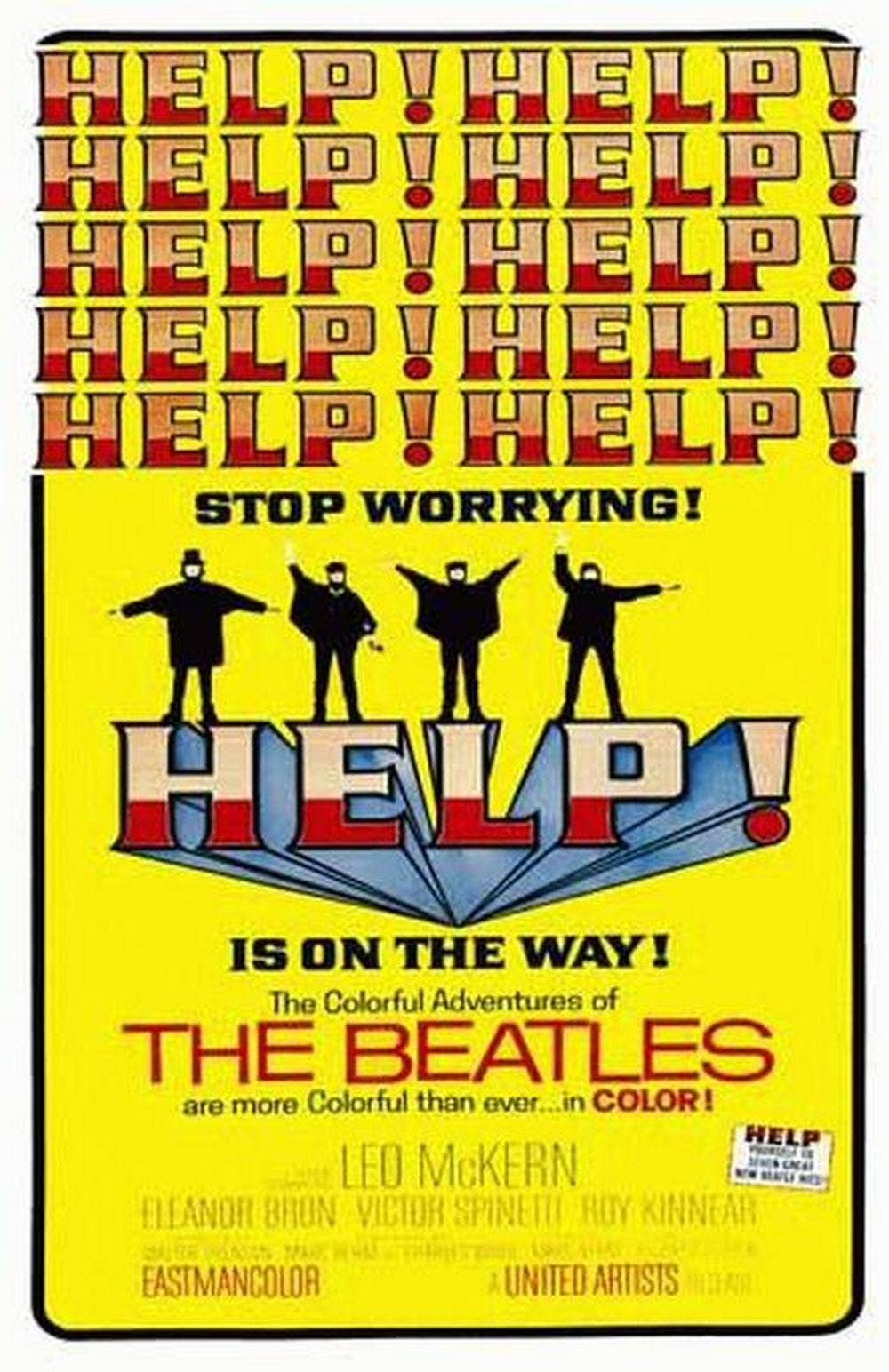 Beatles Help Poster 11" x 17"