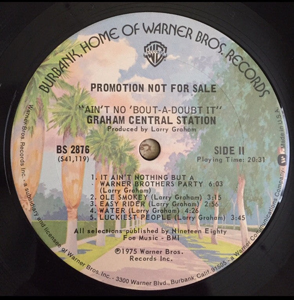 Graham Central Station : Ain't No 'Bout-A-Doubt It (LP, Album, Promo)