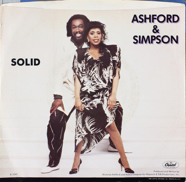 Ashford & Simpson : Solid (7", Single, Jac)