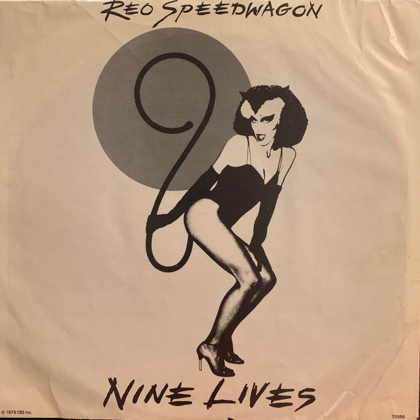 REO Speedwagon : Nine Lives (LP, Album, Ter)
