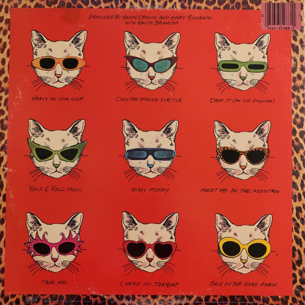 REO Speedwagon : Nine Lives (LP, Album, Ter)