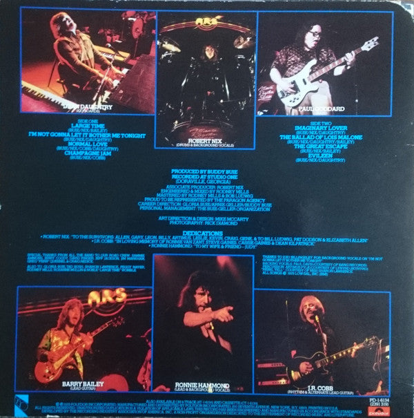 Atlanta Rhythm Section : Champagne Jam (LP, Album, Mon)