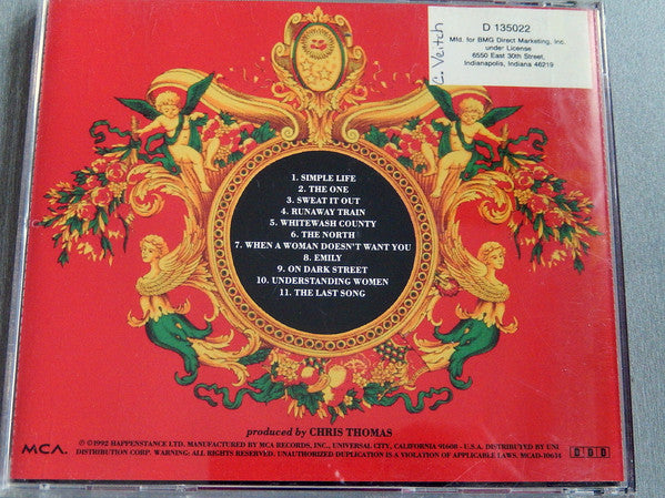 Elton John : The One (CD, Album, Club)