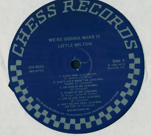 Little Milton : We're Gonna Make It (LP, Album, RE)