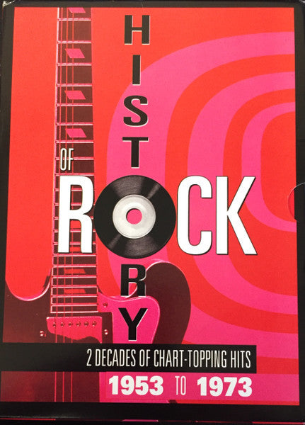 Various : History Of Rock (2 Decades Of Chart-Topping Hits 1953 to 1973) (10xCD, Comp + Box, Sli)